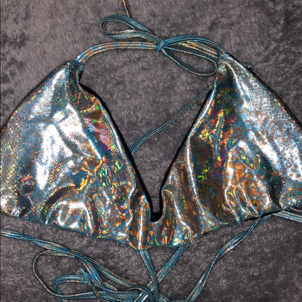 Freedom Rave Wear wrap top - Picture 4 of 5